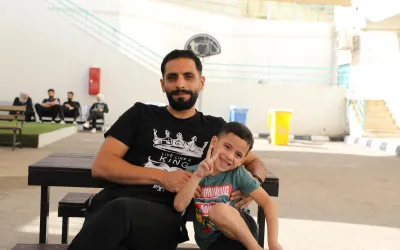 Omar's story - medevac from Gaza