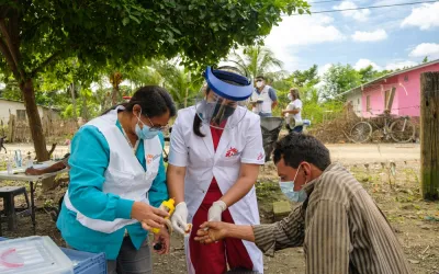 Impact of hurricanes Eta and Lota