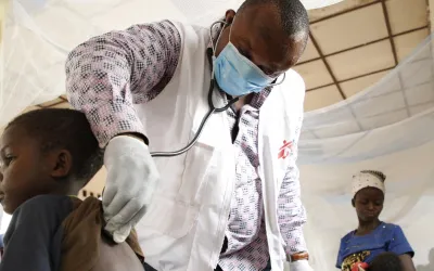 Measles intervention in Bosobolo, North Ubangi