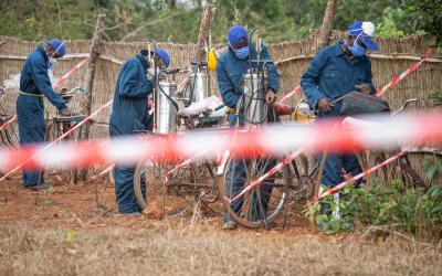 Indoor residual spraying in Burundi - 2020