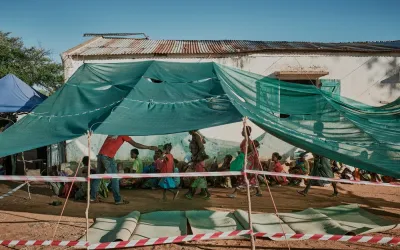 Malnutrition emergency: mobile clinic in Ranobe