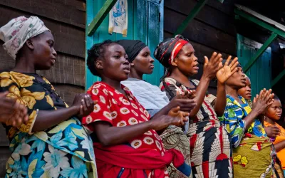 Women’s Village, Masisi Hospital. North Kivu, Democratic Republic of Congo