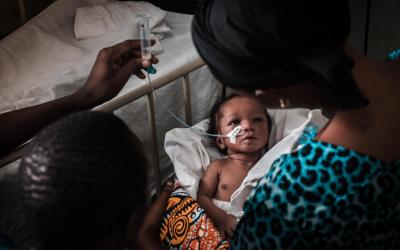 Guinea-Bissau. MSF emergency paediatric project in the national hospital in Bissau