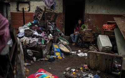 Emergency intervention for storm Amanda in San Salvador