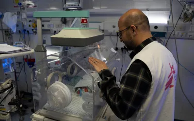 The man made malnutrition in Gaza