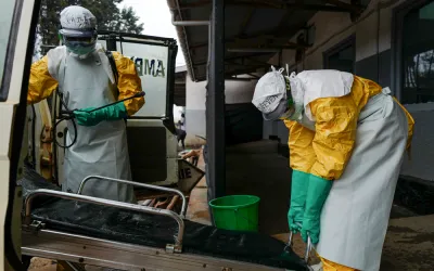 MSF Ebola isolation center in Butembo