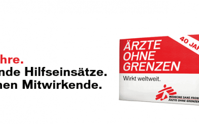 MSF 40Jahre Banner