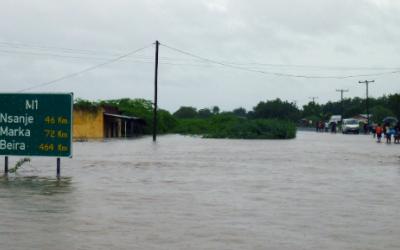 Die Straße von Blantyre nach Nsanje, wo sich ein Projekt von Ärzte ohne Grenzen befindet.