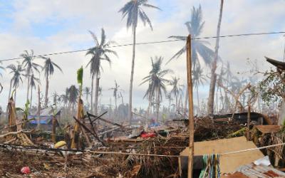 Die Insel Leyte zählt zu den am meisten verwüsteten Regionen der Philippinen nach dem Taifun.