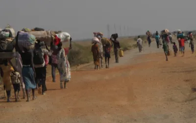Zehntausende Menschen im Südsudan auf der Flucht (c) MSF/Jean-Pierre Amigo