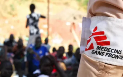 Vertriebene in einem Lager in der südsudanesischen Hauptstadt Juba