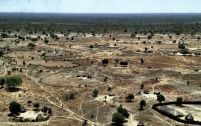 Dörfer in der Nähe des nördlichen Jonglei Staates.