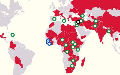 Thin Link Map Web
