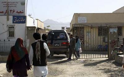 Das Ahmed Shah Baba Krankenhaus im Osten Kabuls.