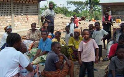 Republik Kongo 2009: Vertriebene im Distrikt Bétou