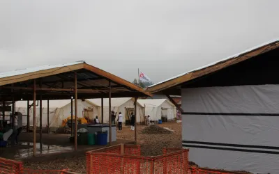 Zentrum für Ebola-Verdachtsfälle in Beni