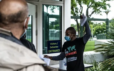 TRIPS Waiver Embassy Protest