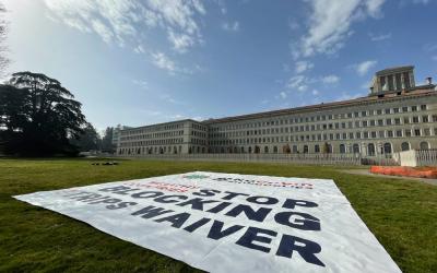 TRIPS Waiver - MSF in front of WTO