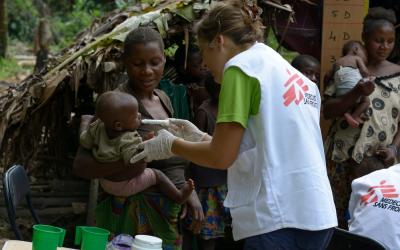 Pygmies affected by Yaws