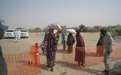 Chad - Distribution of hygiene and shelter kits to people displaced by Boko Haram attacks