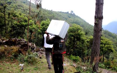 Mobile clinic in Sindhupalchowk and Pasuwa districts, Nepal