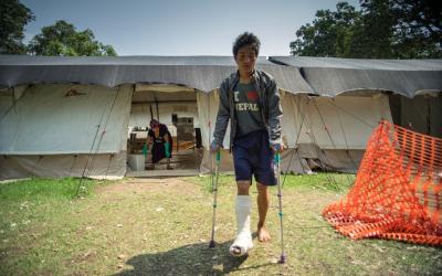 MSF Response to Nepal Earthquake