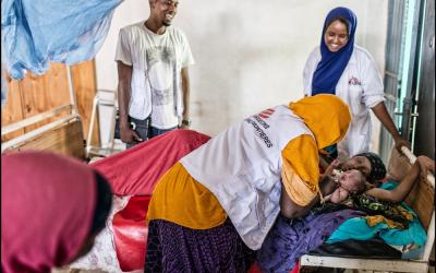 Maternity ward in Ethiopia