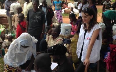 CAR - Displaced people leaving Berberati's diocese