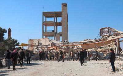 MSF-supported hospital in northern Syria destroyed in attack