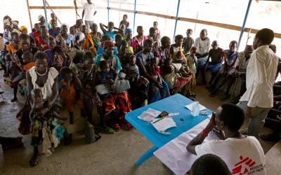 MSF medical centre in Pibor, South Sudan