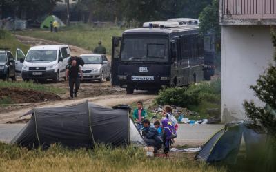 Eviction of Idomeni Camp