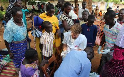 MSF Mobile Clinic in Juba, South Sudan