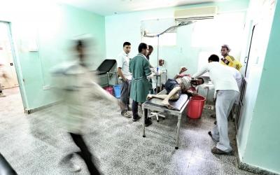 MSF Al-Nasr supported hospital - Al-Dhale,Yemen