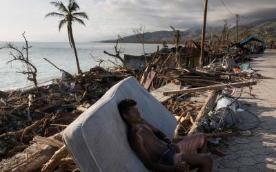 Hurricane Matthew Devastation in Haiti