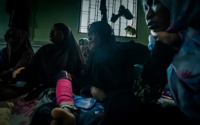 Migrants Detention Centers Libya 2016