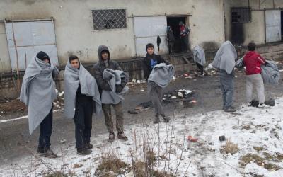 Winter Living Conditions in Belgrade, Serbia