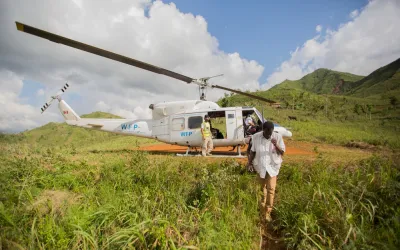 Aid Drops In Remote Areas Of Haiti
