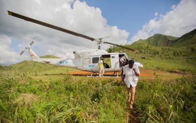 Aid Drops In Remote Areas Of Haiti