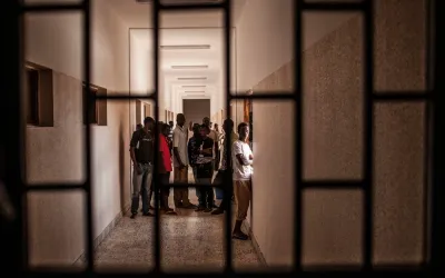 Migrants Detention Center - Karareem Misrata Libya