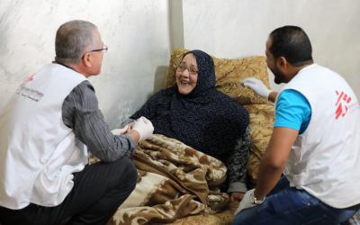 Diabetes Day - Syrian and Jordanian patients living with diabetes in Irbid