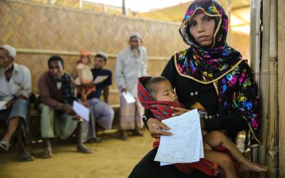 MSF activities and daily life of the refugees in Tasnimarkhola camp.