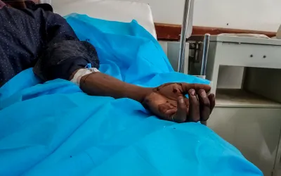 Victims of airstrike in Sanaa