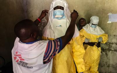 Ebola Treatment Centre (ETC) in Bikoro