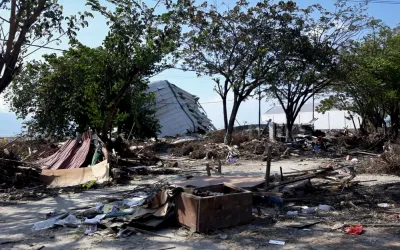 Destroyed village of Talise - shot 2