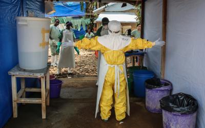 Ebola response in Mangina