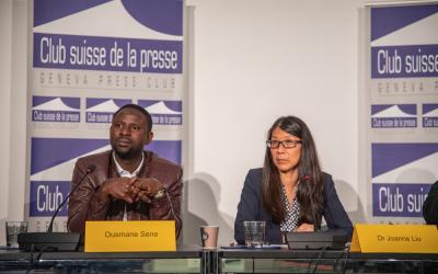 Ebola Press Conference in Geneva