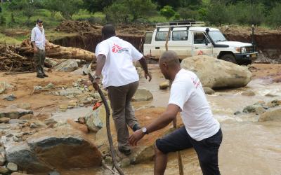 MSF response to cyclone Idai in Chimanimani - Zimbabwe