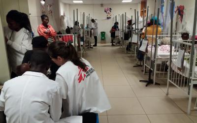 Ärzte ohne Grenzen Malaria Klinik