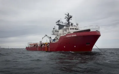 Ocean Viking - Search and Rescue Activities New Ship