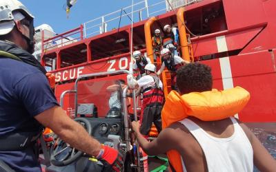 Ocean Viking Second Rescue - August 10